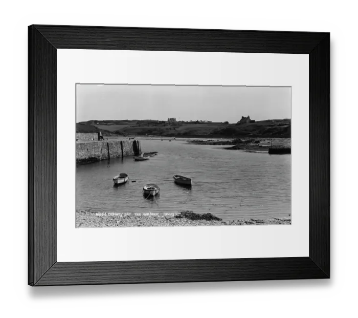 Framed Print : Cemaes Bay - The Harbour Framed Print : Cemaes Bay - The Harbour