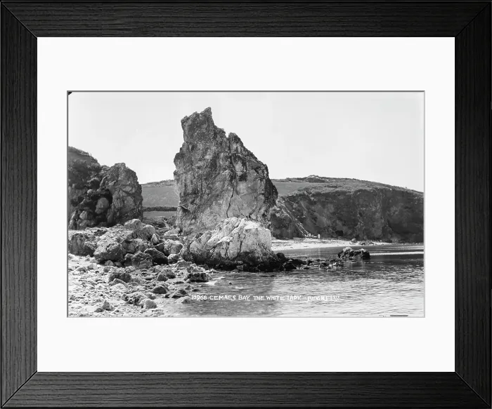 Framed Print : Cemaes Bay - The White Lady Framed Print : Cemaes Bay - The White Lady