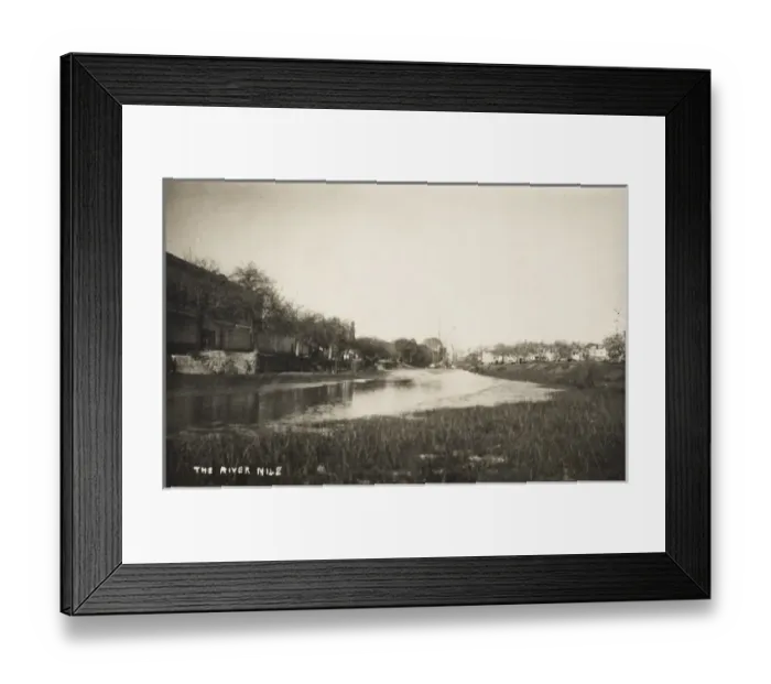 Framed Print : Sudan - Upper Reaches of the Nile Framed Print : Sudan - Upper Reaches of the Nile