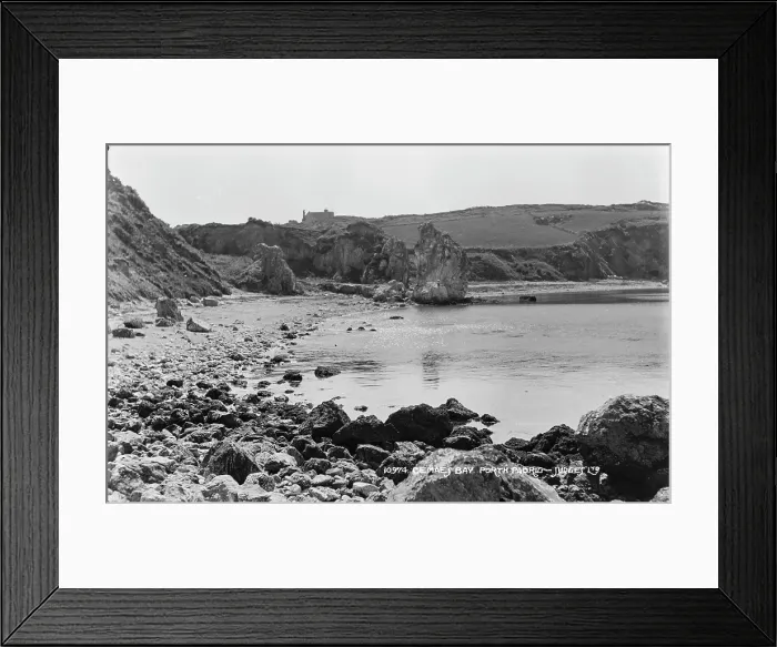Framed Print : Cemaes Bay at Porth Padric Framed Print : Cemaes Bay at Porth Padric