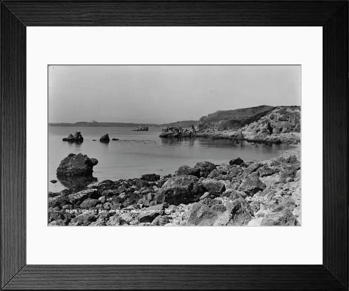 Framed Print : Cemaes Bay at Porth Padrig Framed Print : Cemaes Bay at Porth Padrig