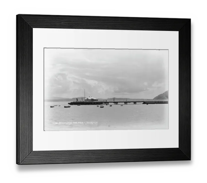 Framed Print : The Pier at Beaumaris
