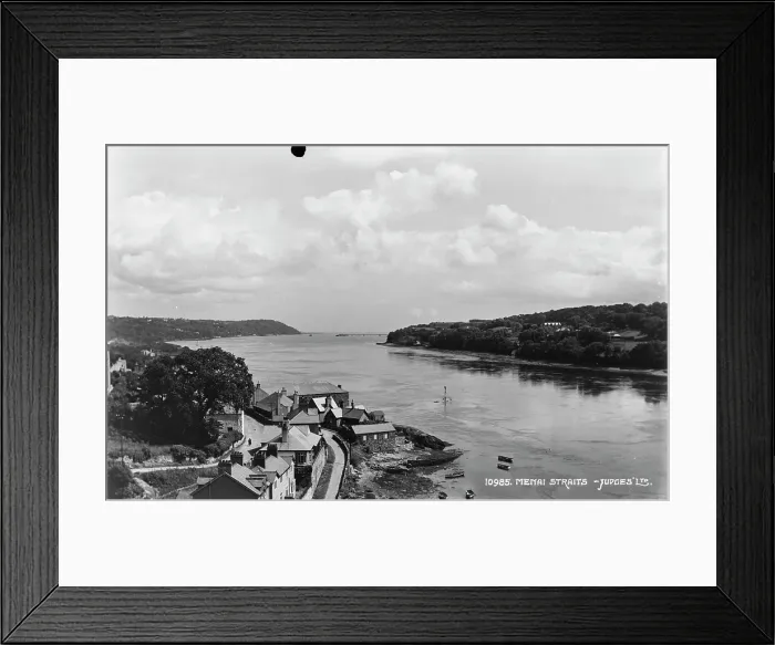 Framed Print : Menai Straits View Framed Print : Menai Straits View