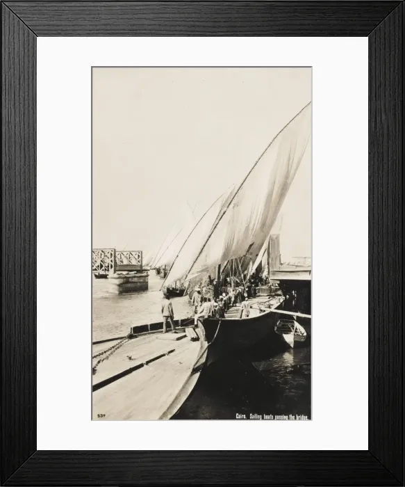 Framed Print : Feluccas and Dhows, Egypt Framed Print : Feluccas and Dhows, Egypt