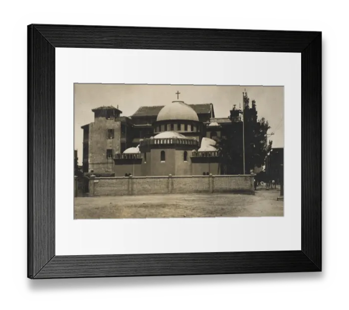 Framed Print : An English Church - Port Said, Egypt Framed Print : An English Church - Port Said, Egypt