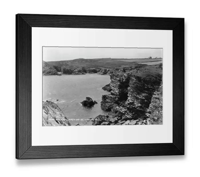Framed Print : Coastal View at Porth Gof Du Framed Print : Coastal View at Porth Gof Du