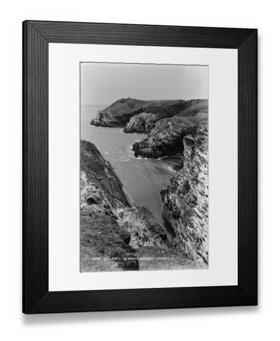 Framed Print : Scenic View of Porth Dafarch Framed Print : Scenic View of Porth Dafarch