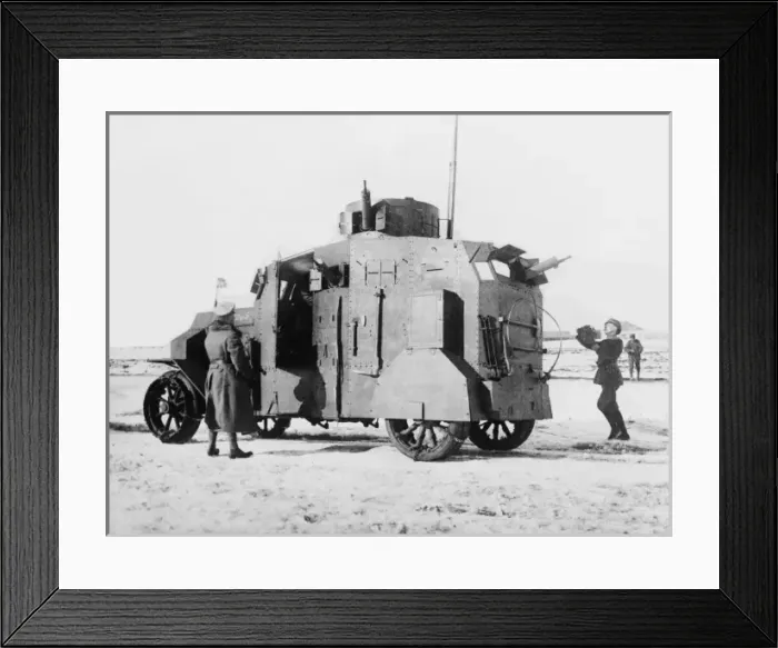 Framed Print : Russian armoured car Framed Print : Russian armoured car