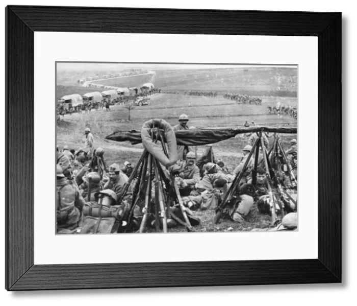 Framed Print : Battle of Verdun 1916 Framed Print : Battle of Verdun 1916