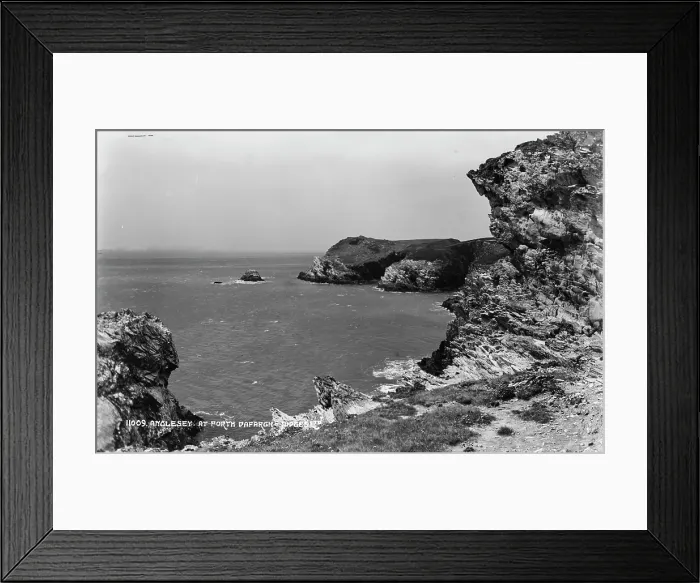 Framed Print : Coastal View at Forth Dafarch Framed Print : Coastal View at Forth Dafarch