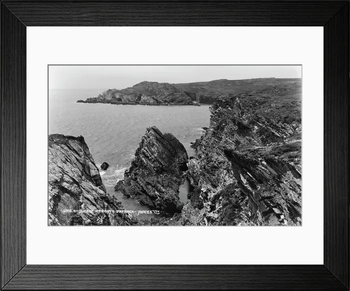 Framed Print : Coastal Cliffs at Forth Dafarch Framed Print : Coastal Cliffs at Forth Dafarch