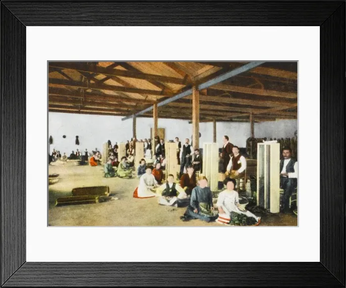 Framed Print : Izmir, Turkey - Tobacco Factory Framed Print : Izmir, Turkey - Tobacco Factory