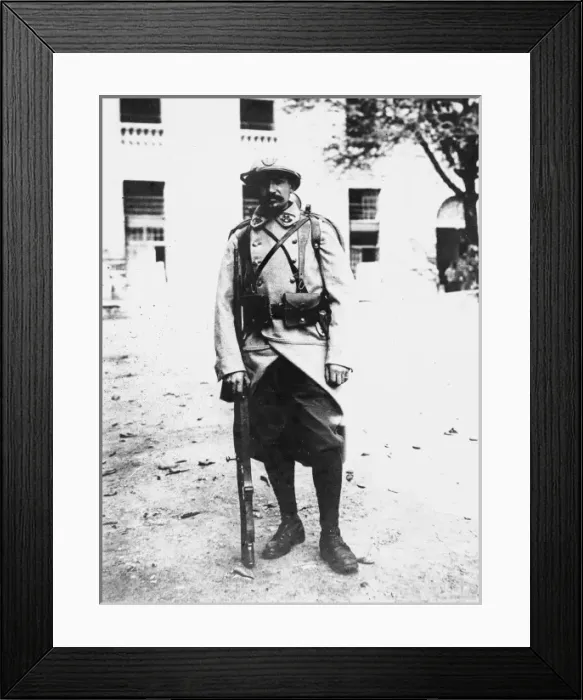 Framed Print : French soldier 1916 Framed Print : French soldier 1916