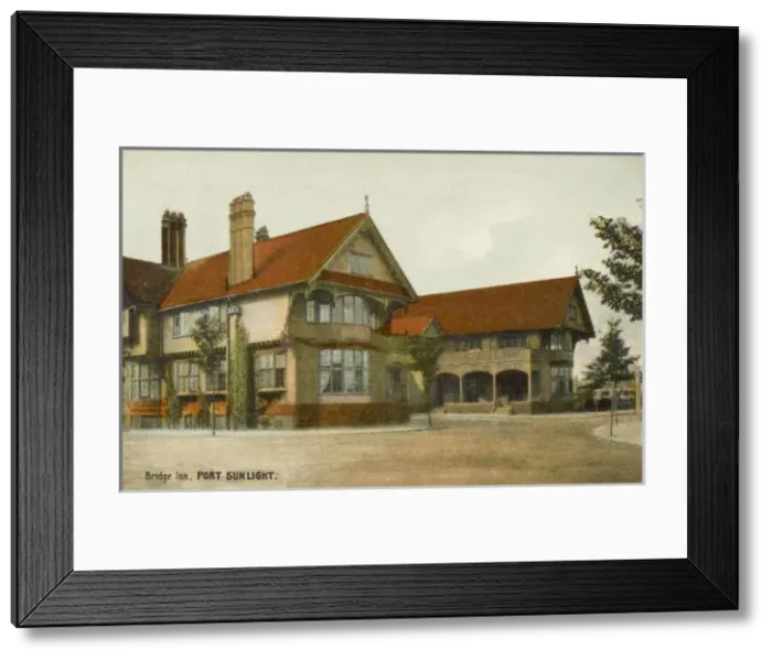 Framed Print : Port Sunlight - the Bridge Inn Framed Print : Port Sunlight - the Bridge Inn