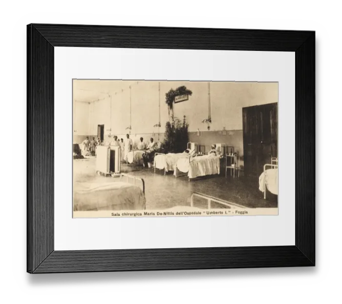 Framed Print : Hospital in Foggia, Italy Framed Print : Hospital in Foggia, Italy