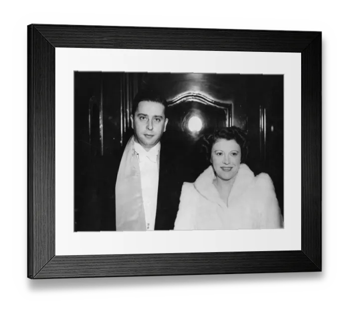 Framed Print : John van Druten / Ruth Chatterton Framed Print : John van Druten / Ruth Chatterton
