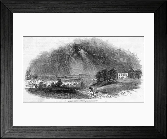 Framed Print : Blackheath London View Framed Print : Blackheath London View