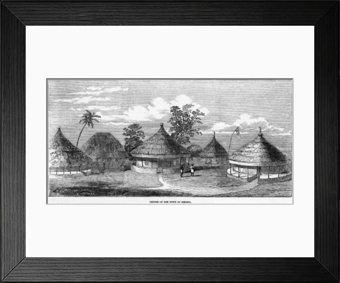 Framed Print : Sierra Leone Medina Framed Print : Sierra Leone Medina