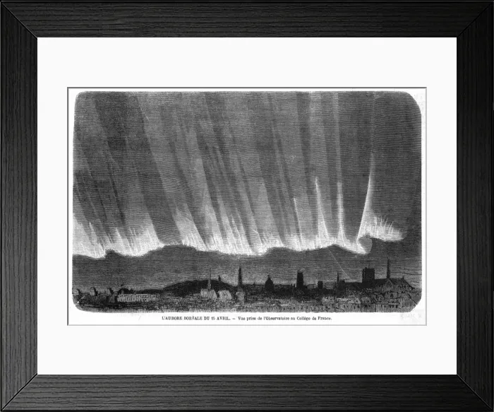 Framed Print : Aurora Borealis Framed Print : Aurora Borealis
