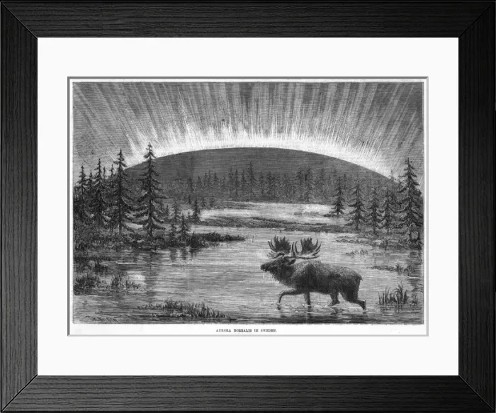 Framed Print : Aurora Borealis Framed Print : Aurora Borealis