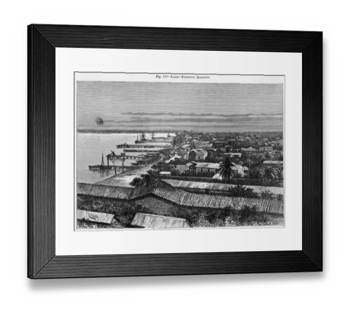 Framed Print : Nigeria Lagos Framed Print : Nigeria Lagos