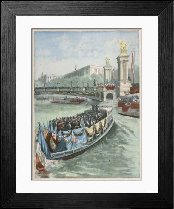 Framed Print : Paris Exhib Opens 1900 Framed Print : Paris Exhib Opens 1900
