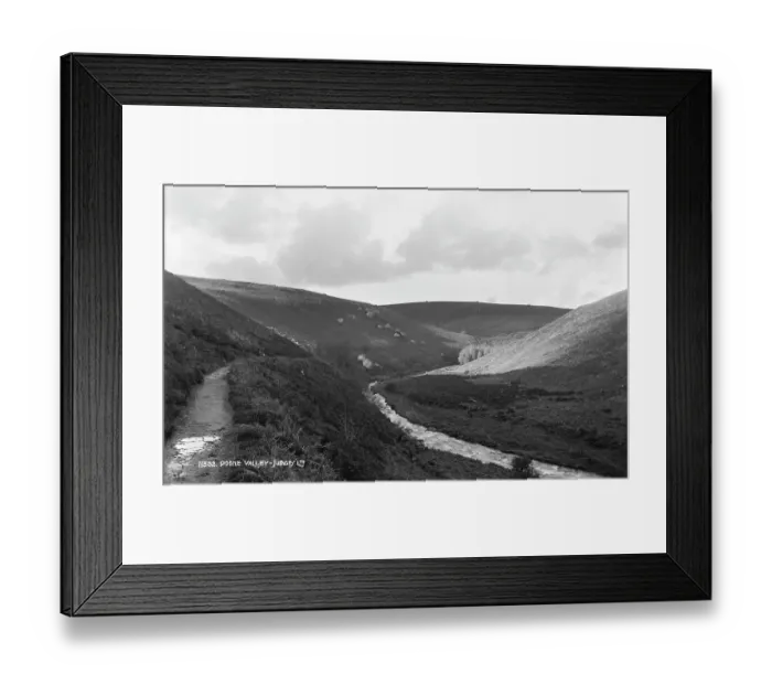 Framed Print : Doone Valley Framed Print : Doone Valley