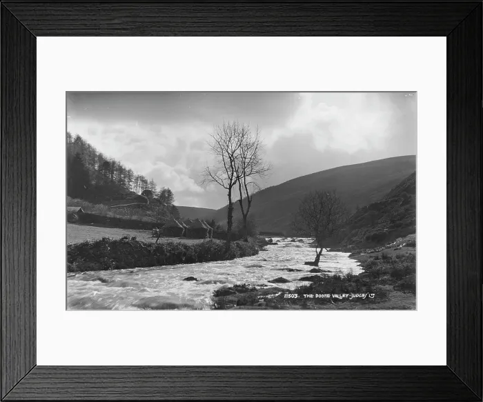Framed Print : The Doone Valley Framed Print : The Doone Valley