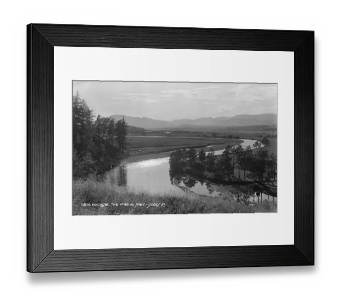 Framed Print : The Winding Spey Framed Print : The Winding Spey