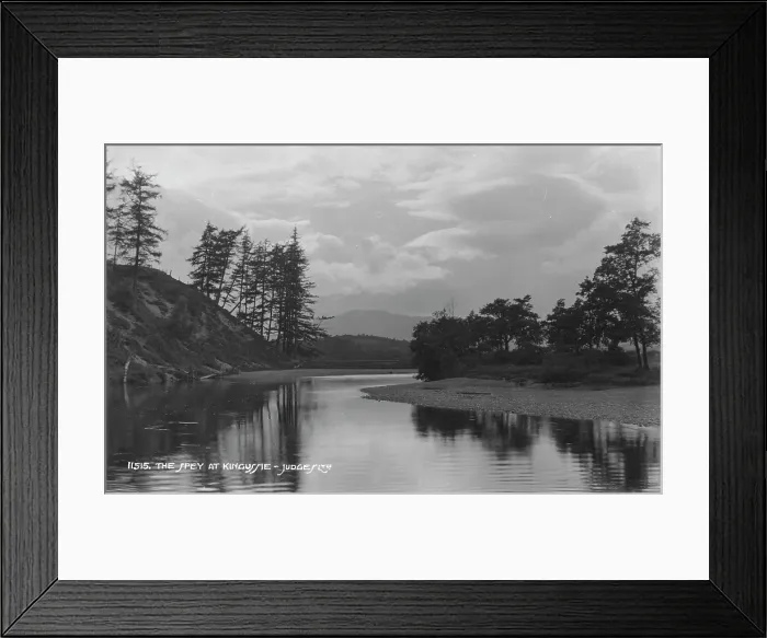 Framed Print : The Spey at Kingussie Framed Print : The Spey at Kingussie
