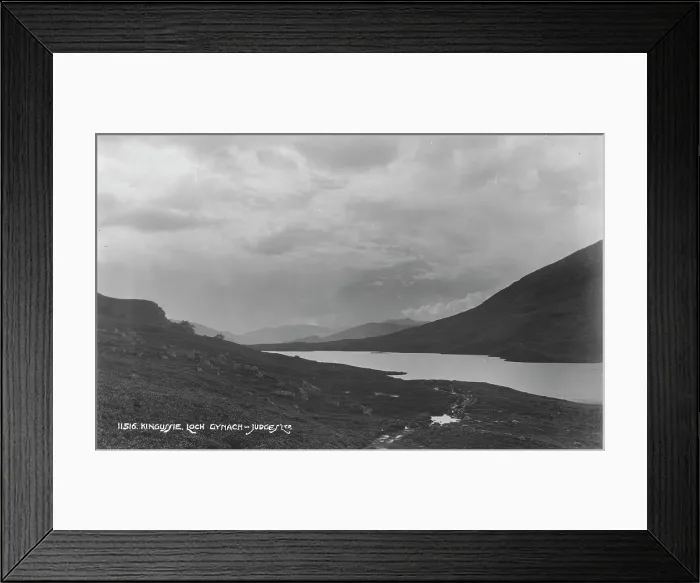 Framed Print : Scenic View of Loch Gynach Framed Print : Scenic View of Loch Gynach