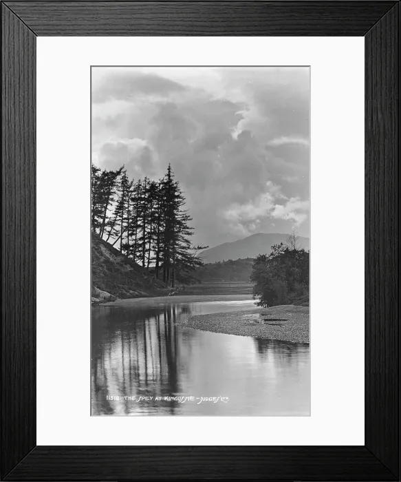 Framed Print : The Spey at Kingussie Framed Print : The Spey at Kingussie