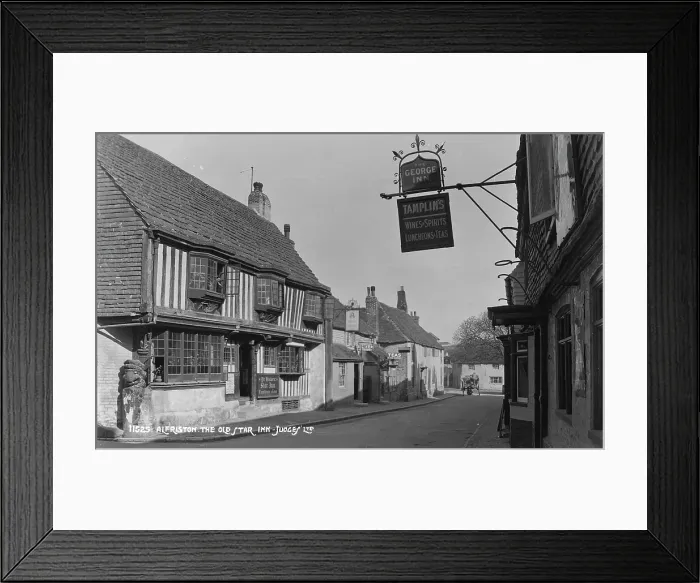 Framed Print : The Old Star Inn, Alfriston Framed Print : The Old Star Inn, Alfriston