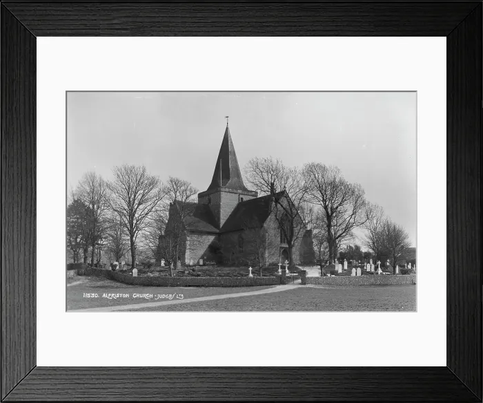Framed Print : Alfriston Church Framed Print : Alfriston Church