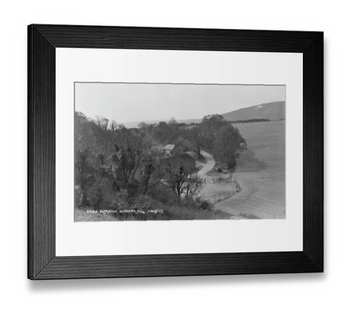 Framed Print : Scenic View of Hindover Hill Framed Print : Scenic View of Hindover Hill