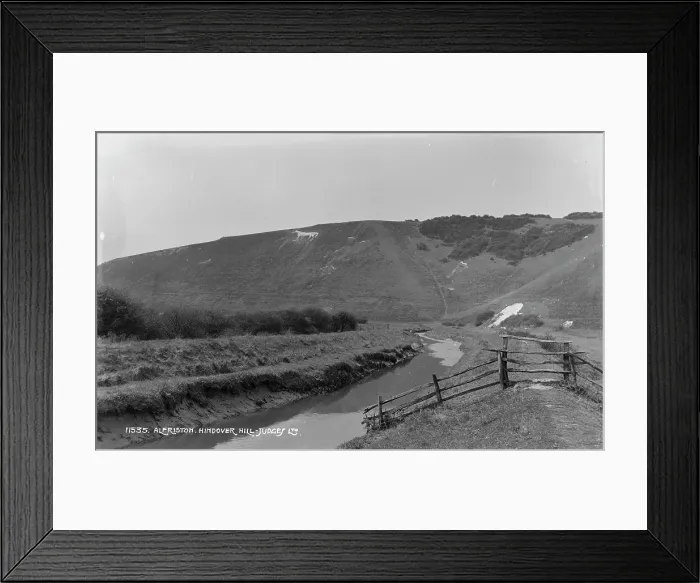 Framed Print : Hindover Hill, Alfriston Framed Print : Hindover Hill, Alfriston