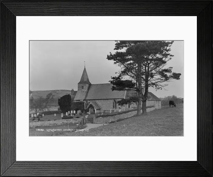 Framed Print : Litlington Church Framed Print : Litlington Church