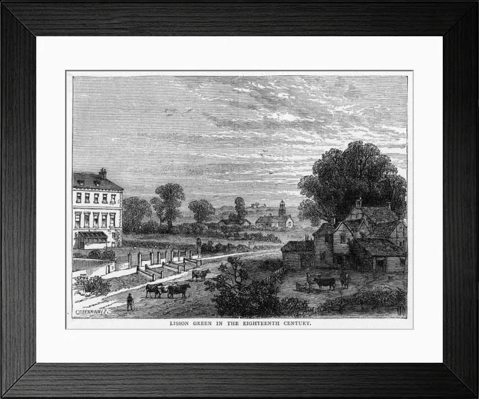 Framed Print : Lisson Green, London Framed Print : Lisson Green, London
