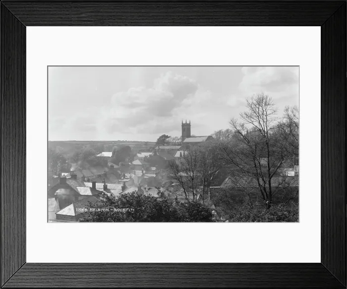 Framed Print : A View of Helston Framed Print : A View of Helston