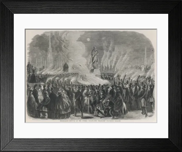 Framed Print : Mendelssohn Festival at the Crystal Palace Framed Print : Mendelssohn Festival at the Crystal Palace