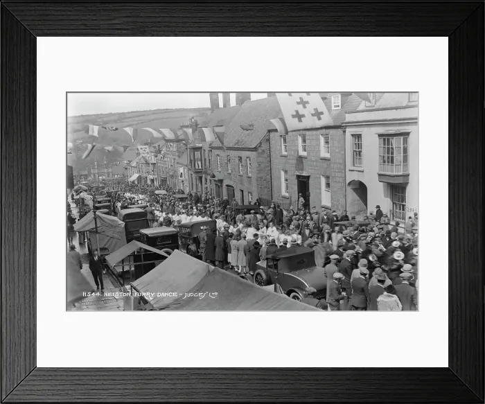 Framed Print : Helston Furry Dance Celebration Framed Print : Helston Furry Dance Celebration