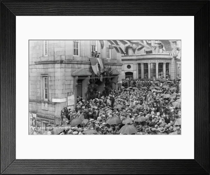 Framed Print : Helston Furry Dance Framed Print : Helston Furry Dance
