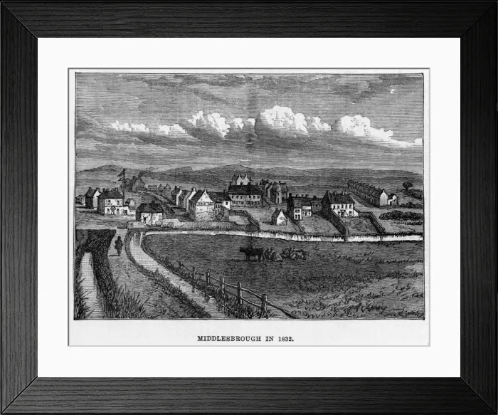 Framed Print : Middlesbrough, Cleveland Framed Print : Middlesbrough, Cleveland