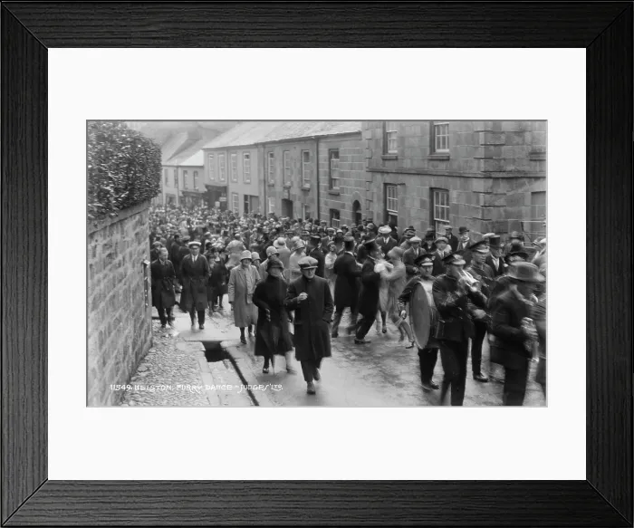 Framed Print : Helston Furry Dance Framed Print : Helston Furry Dance