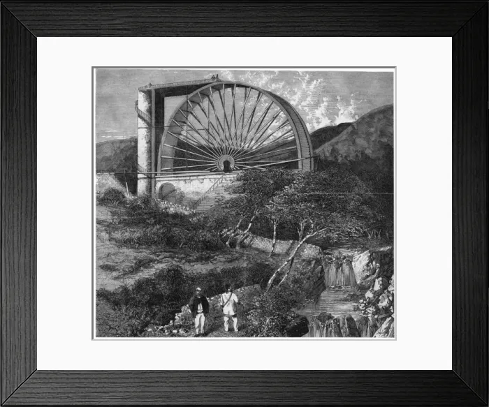 Framed Print : Laxey Wheel, Isle of Man Framed Print : Laxey Wheel, Isle of Man