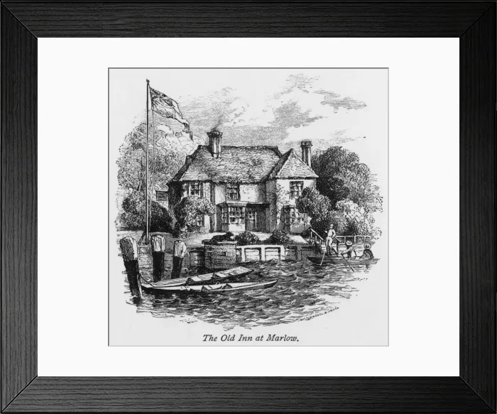 Framed Print : Marlow, Berkshire Framed Print : Marlow, Berkshire