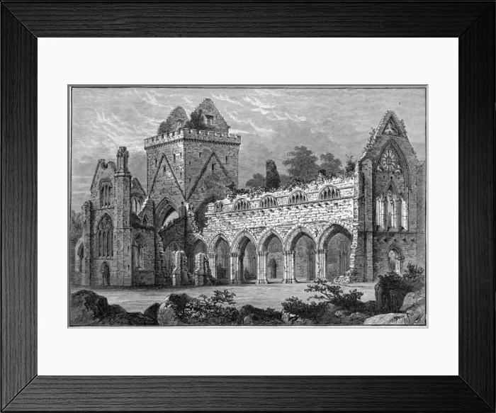 Framed Print : Sweetheart Abbey, Scotland Framed Print : Sweetheart Abbey, Scotland