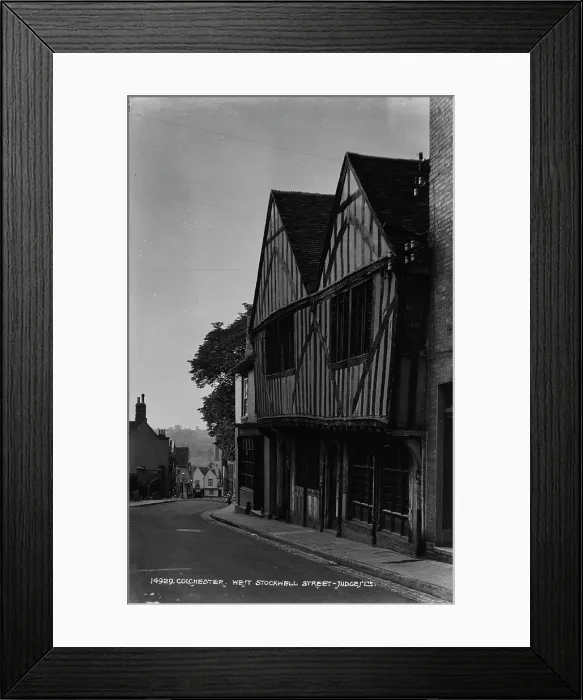 Framed Print : Historic Building on West Stockwell Street Framed Print : Historic Building on West Stockwell Street