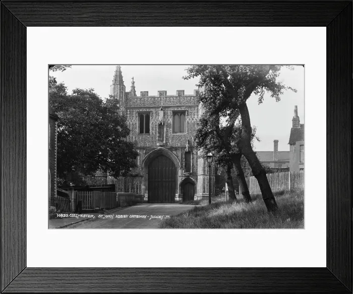 Framed Print : Abbey Gateway, St. John Framed Print : Abbey Gateway, St. John