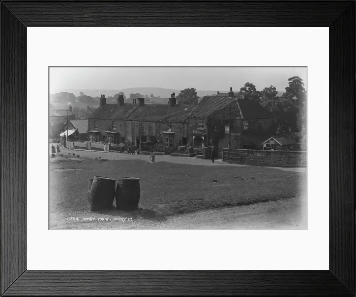Framed Print : A Glimpse of Danby Village Framed Print : A Glimpse of Danby Village
